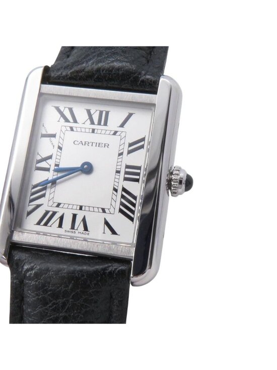 Cartier Tank Solo SM Watch Silver Dial Quartz main image 10